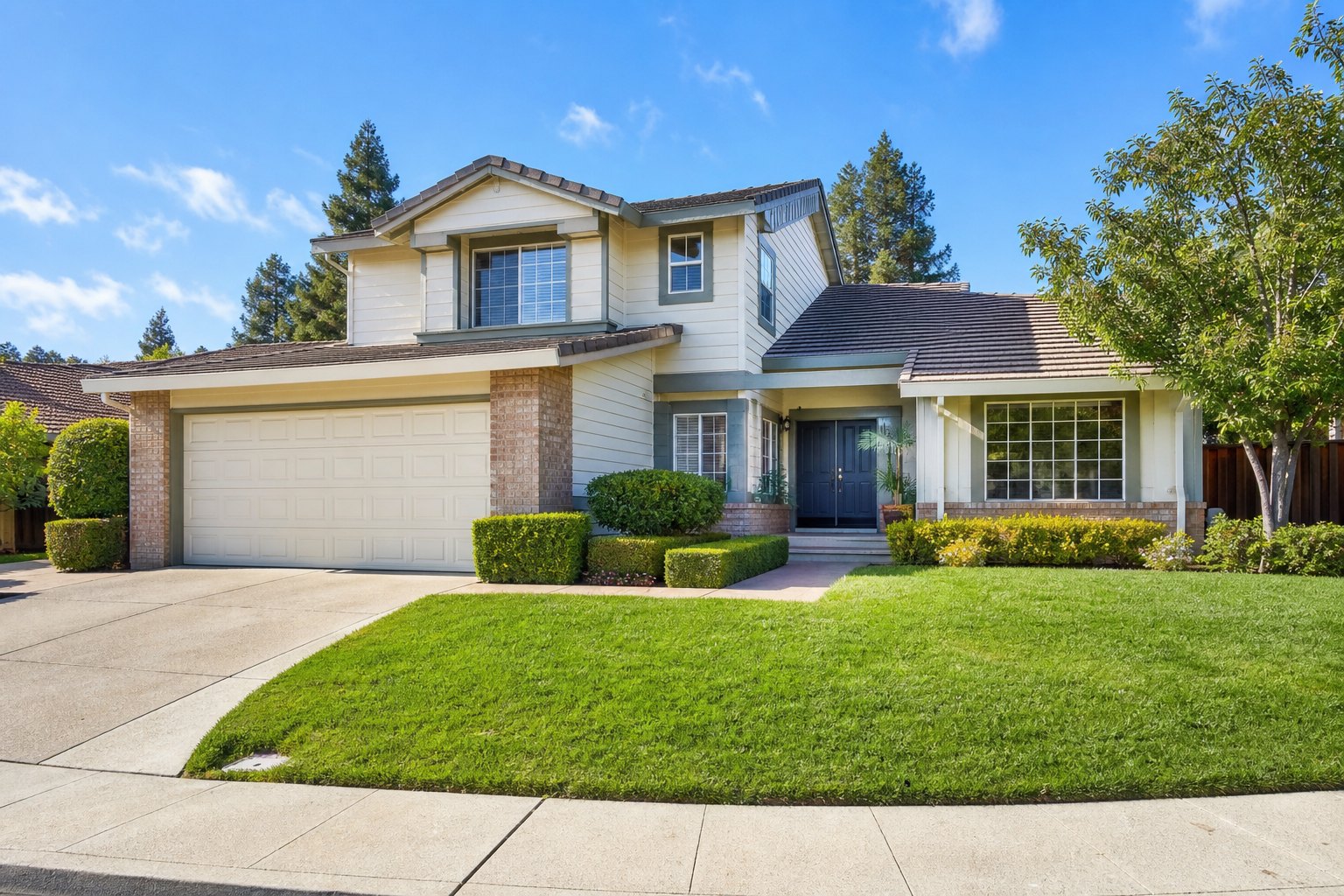Two story family home in San Jose
